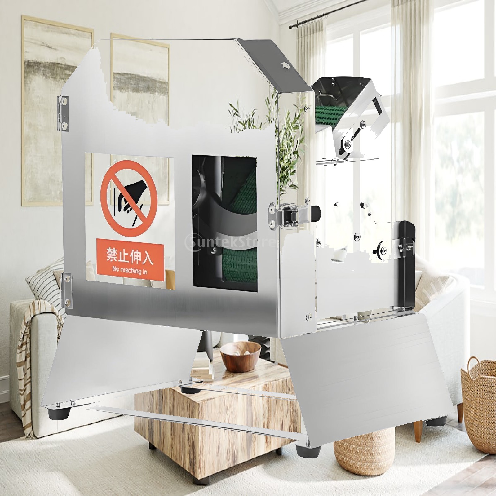 Kitchen Appliances - コンベア式野菜カッター。安全で自動運転。レストラン経営者向けの錆びにくいキッチン家電。