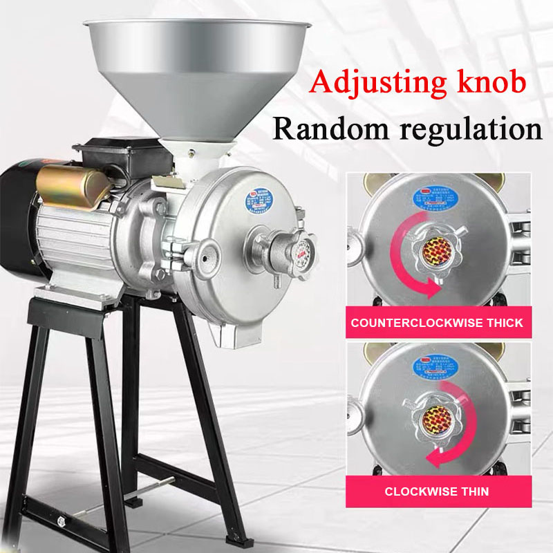 電動穀物ミルグラインダー、トウモロコシ、ピーナッツ、コーヒー - Coffee Bean Grinder Electric のレビューと価格