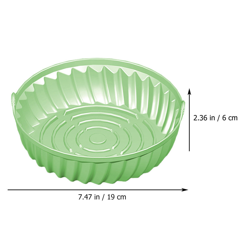 丸型シリコン製エアフライヤー用焼き型、焦げ付き防止加工、繰り - Air Fryer Silicone Pot Liner のレビューと価格