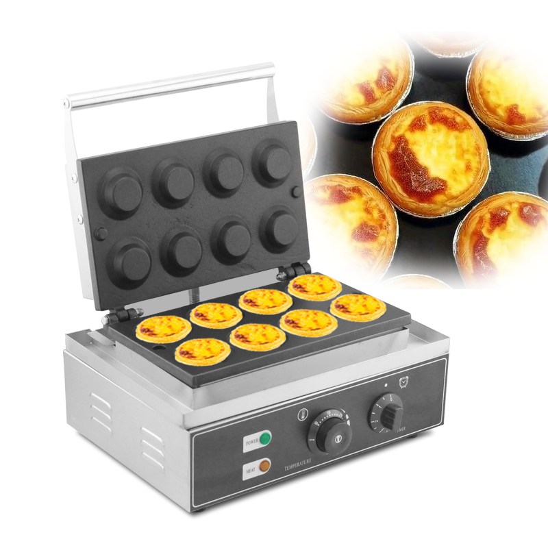 HPH2O 業務用ノンスティック電気エッグタルトメーカー 8 - Mini Waffle Maker Machine のレビューと価格