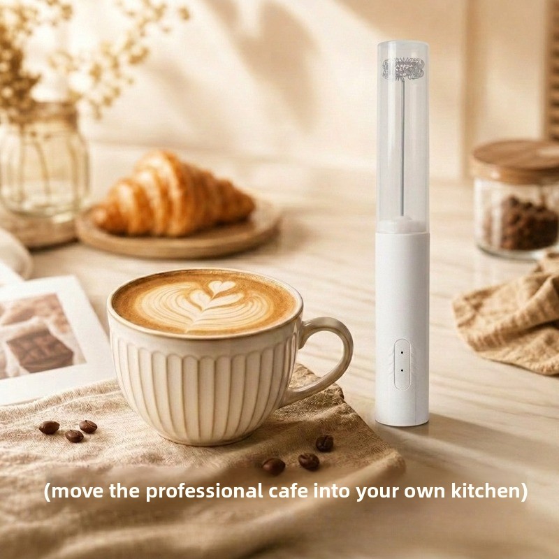 キッチン用パワフルミキサー、ミルクフォーマー、ハンドヘルドフ - Electric Milk Frother Handheld のレビューと価格