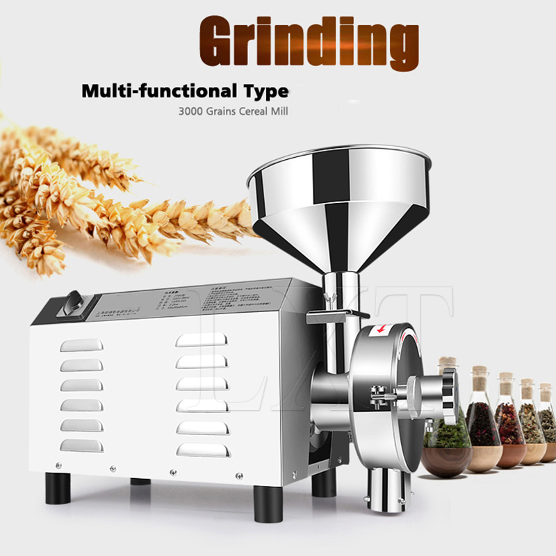 ステンレス鋼粉砕機商業粉砕機ミル小麦粉機コーヒー豆ナッツスパ - Coffee Bean Grinder Electric のレビューと価格