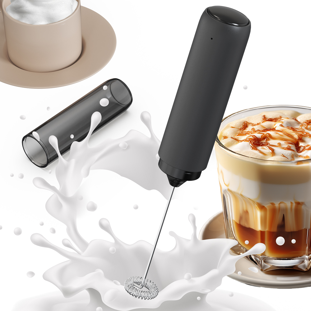 キッチン強力攪拌機ミルク泡立て器ハンドヘルドフォームメーカー - Electric Milk Frother Handheld のレビューと価格