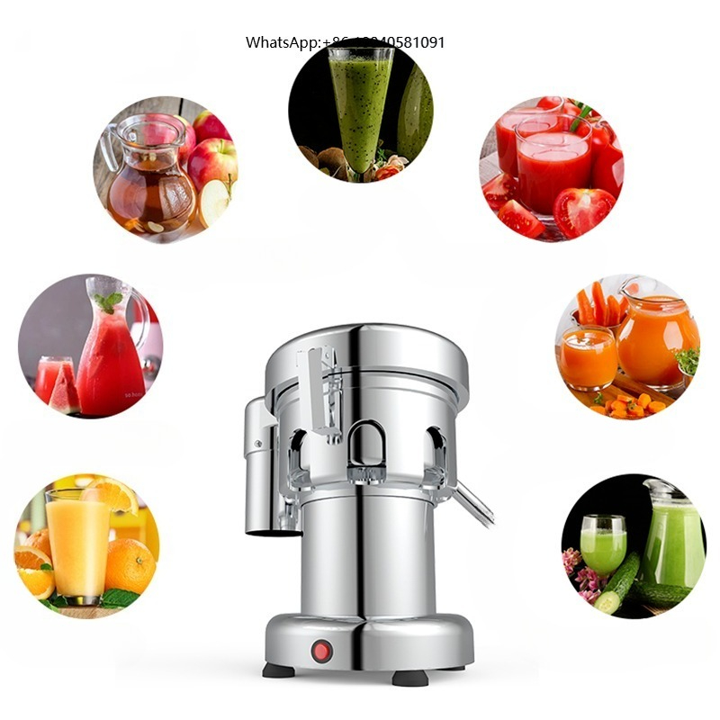 業務用電動低温圧搾式ジューサー。ニンジンや柑橘類などの果物を - Electric Slow Juicer Cold Press のレビューと価格